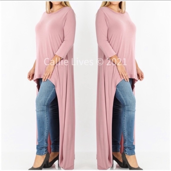 Callie Lives HP Hi Low Tunic Top Size: 3X Callie Lives - Picture 6 of 8